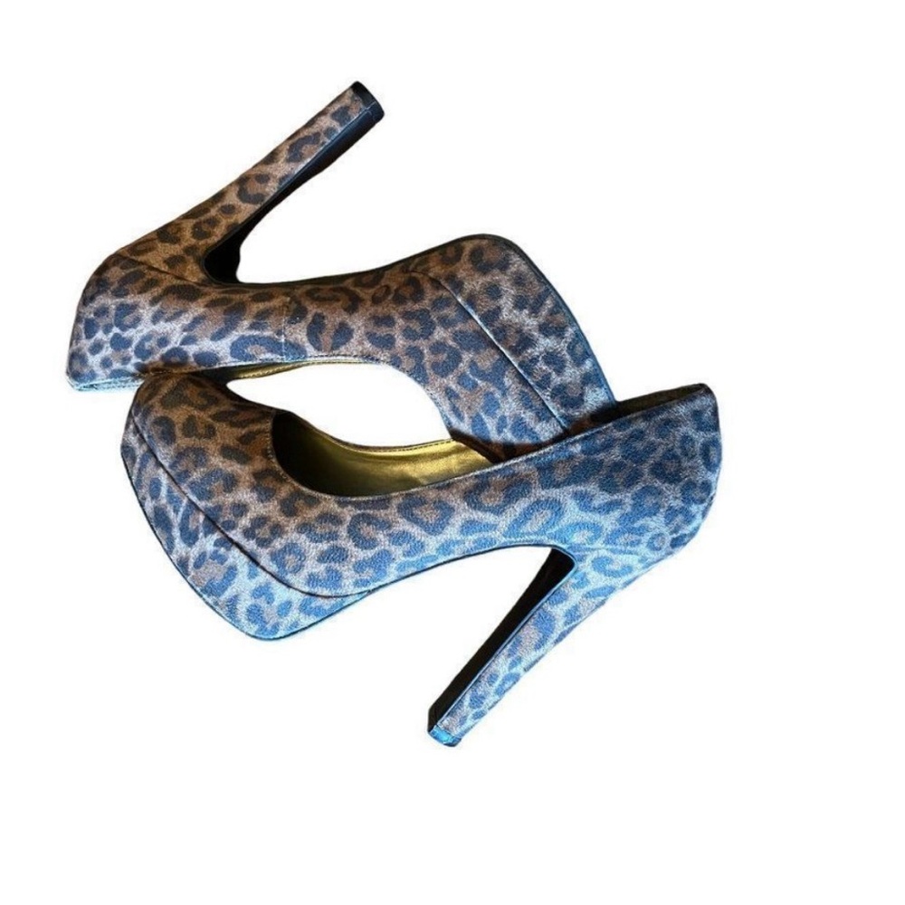 Guess Brown and Black Stiletto Heels